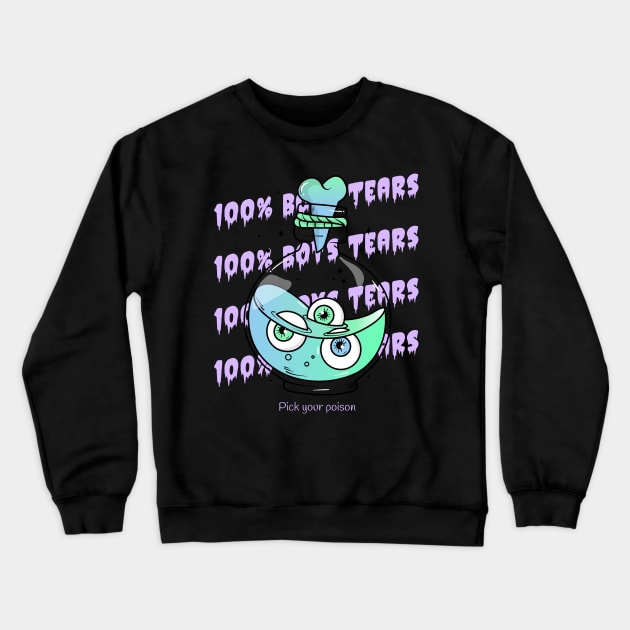 Pick Your Poison Crewneck Sweatshirt by Ghoulverse